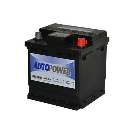 Batterie Autopower 12 V 40 Ah 340 Amp - Accus-Service - Achat