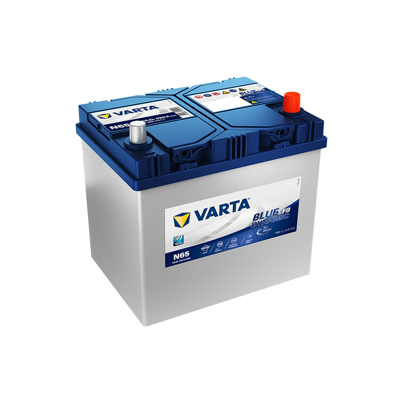 Batterie voiture Varta Start&Stop EFB D53 - 60Ah / 560A - 12V - Feu Vert