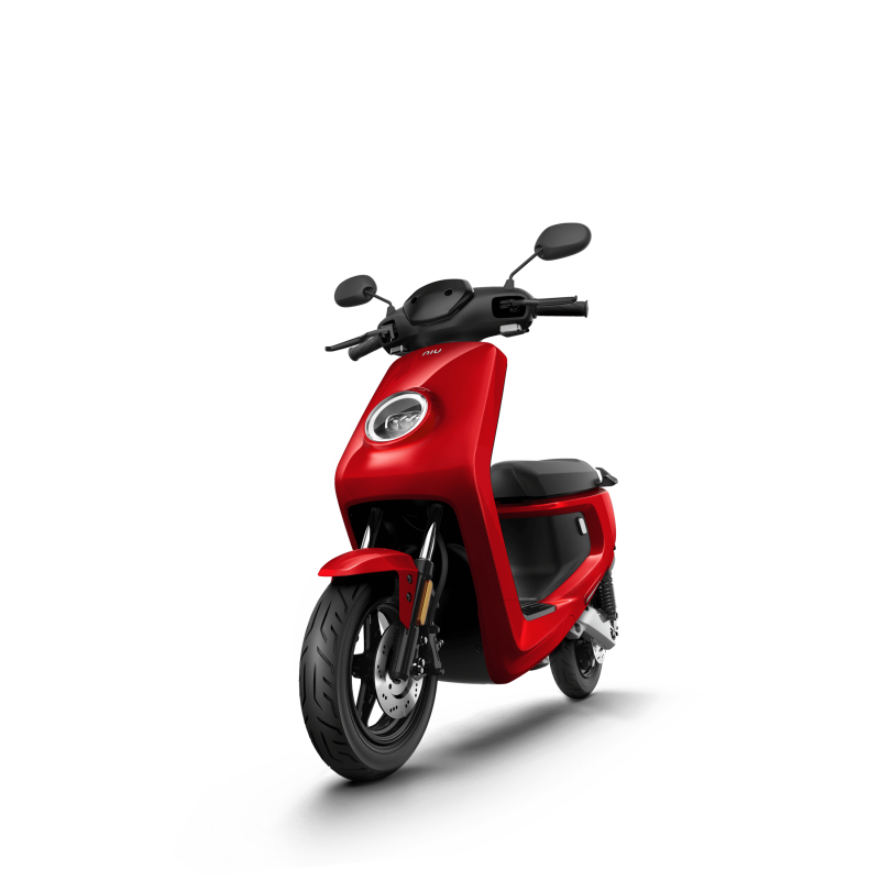 Scooter Électrique NIU 2022 MQi+ Sport Rouge Side Front