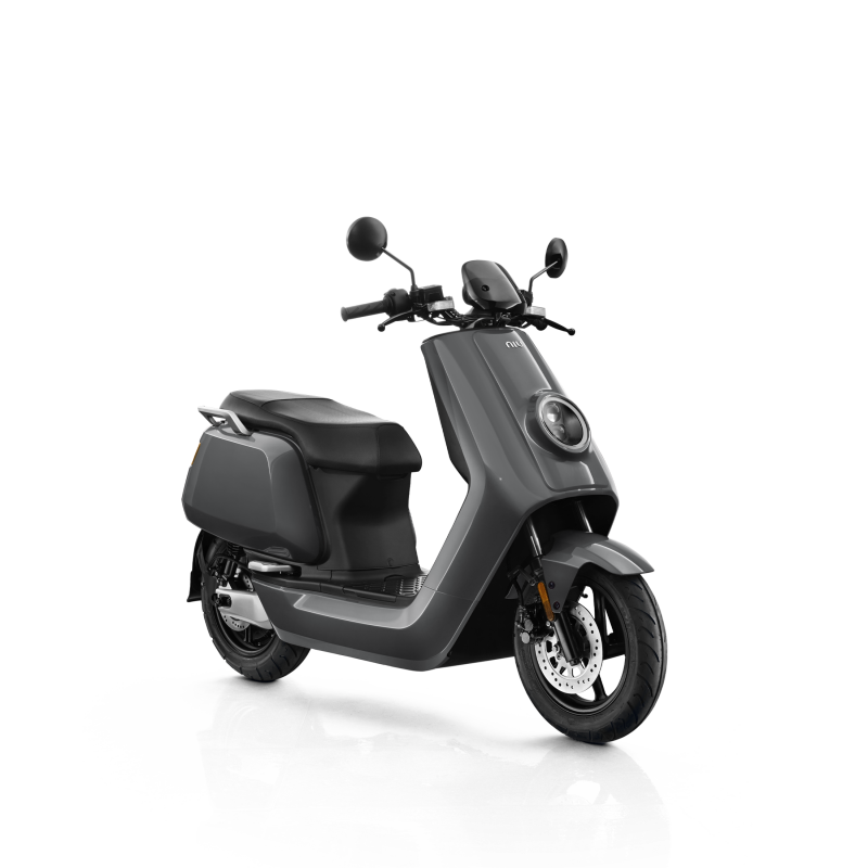 Scooter Électrique NIU NQi Sport Gris Side Front