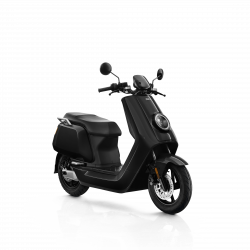 Scooter Électrique NIU NQi Sport Noir Side Front