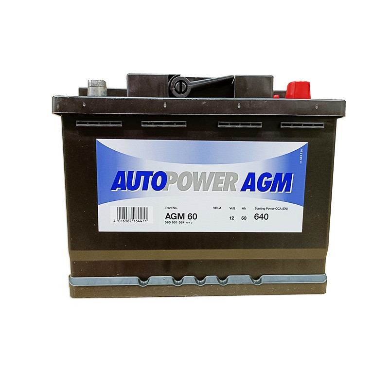 Batterie Autopower AGM 12V 60Ah AGM60