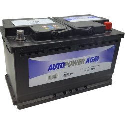 Batterie Autopower AGM 12V 80Ah AGM80