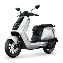 Scooter Électrique NIU NQiX150 Blanc Avant Gauche