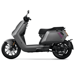 Scooter Électrique NIU NQiX150 Gris Côté Gauche