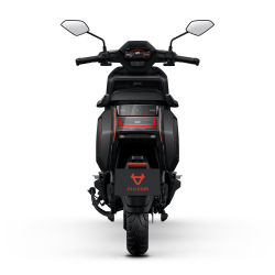 Scooter Électrique NIU NQiX150 Noir Arrière