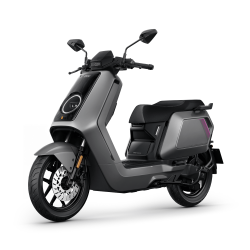 Scooter Électrique NIU NQiX150 Gris Avant Gauche