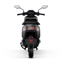 Scooter Électrique NIU NQiX500 Gris Arrière