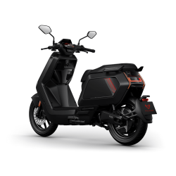 Scooter Électrique NIU NQiX500 Noir Arrière Gauche