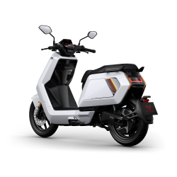 Scooter Électrique NIU NQiX500 Blanc Arrière Gauche