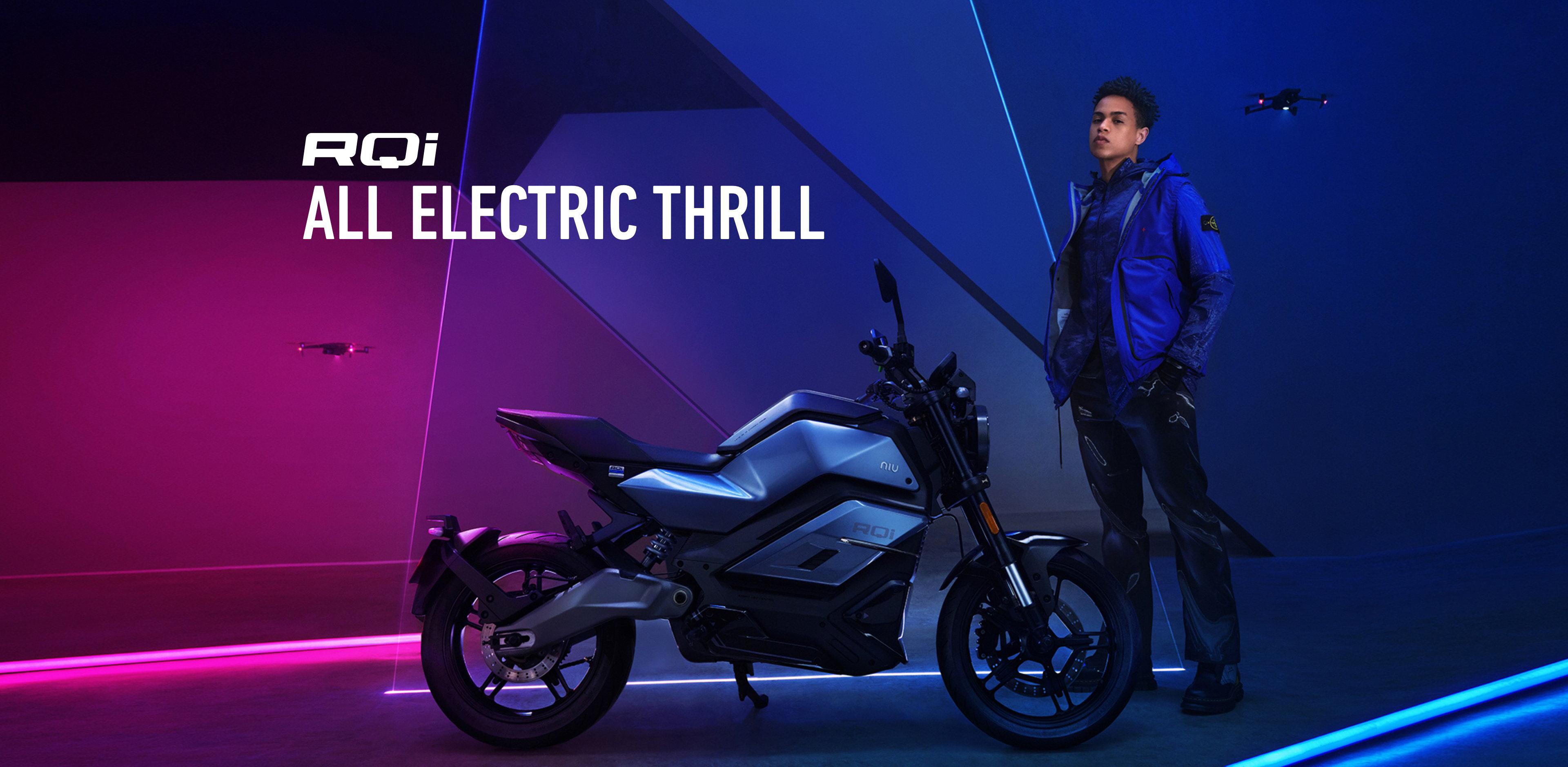 Moto NIU RQi Sport All Electric